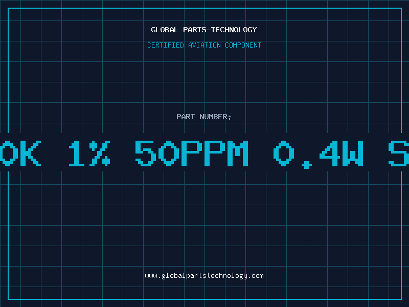 Aviation Part Res 390K 1% 50ppm 0.4w SMA0207