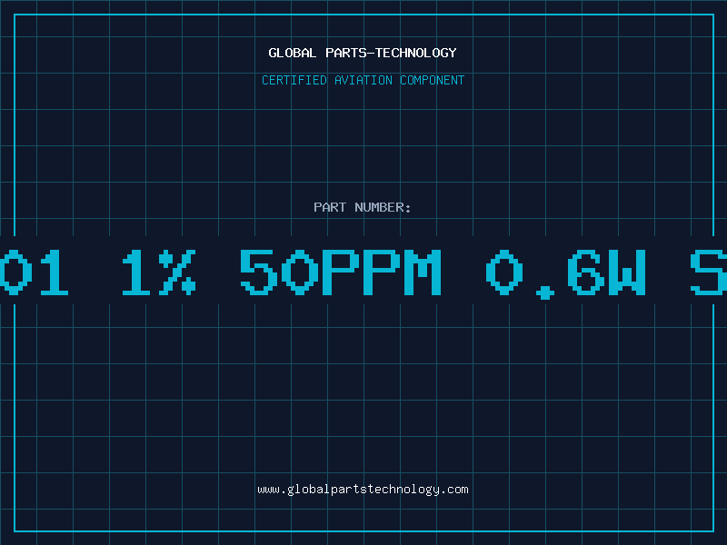 Aviation Part Res 3K01 1% 50ppm 0.6w SMA0207