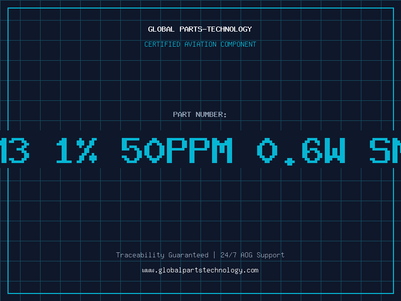 Aviation Part Res 3M3 1% 50ppm 0.6w SMA0207