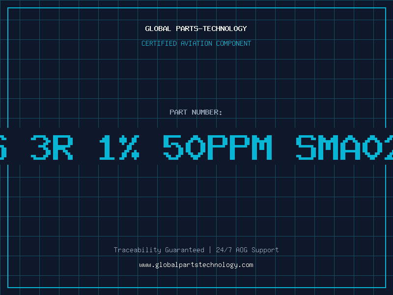 Aviation Part Res 3R 1% 50ppm SMA0204