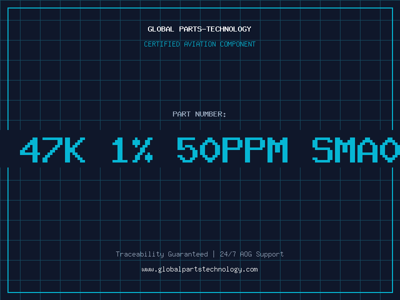 Aviation Part Res 47K 1% 50ppm SMA0204