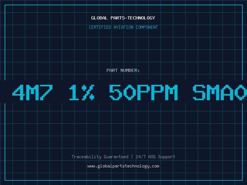 Aviation Part Res 4M7 1% 50ppm SMA0204