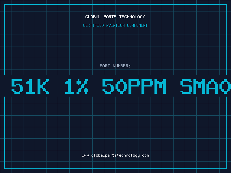 Aviation Part Res 51K 1% 50ppm SMA0204