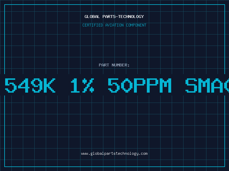 Aviation Part Res 549K 1% 50ppm SMA0204
