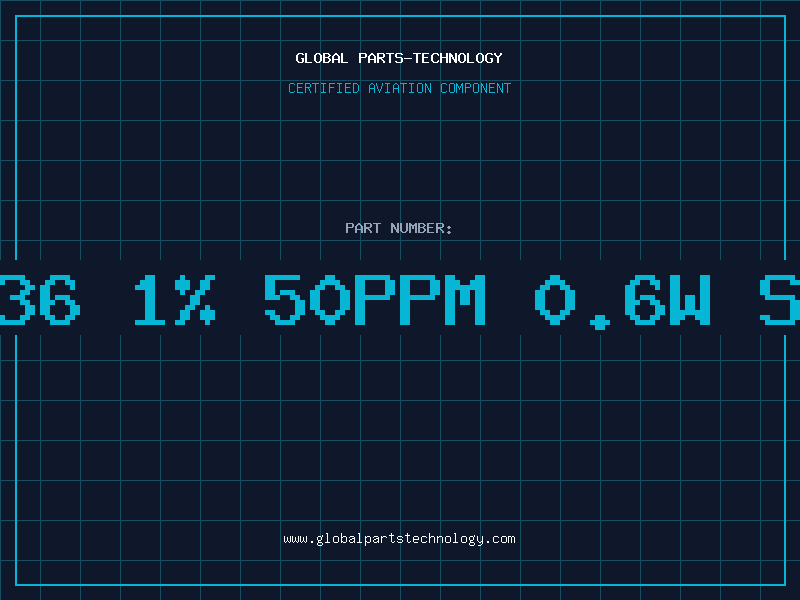 Aviation Part Res 5K36 1% 50ppm 0.6w SMA0207