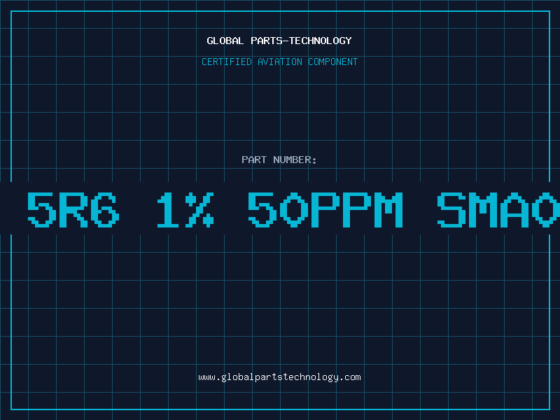 Aviation Part Res 5R6 1% 50ppm SMA0204