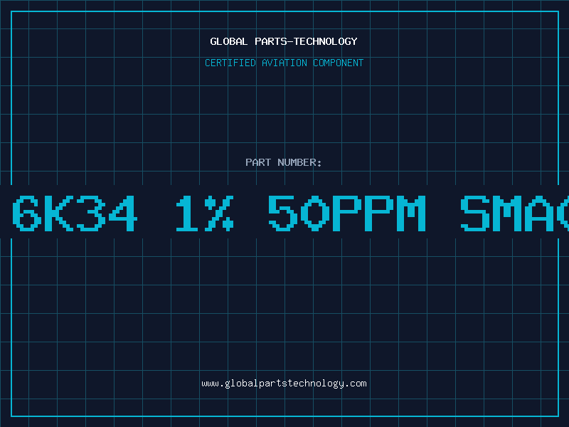 Aviation Part Res 6K34 1% 50ppm SMA0204