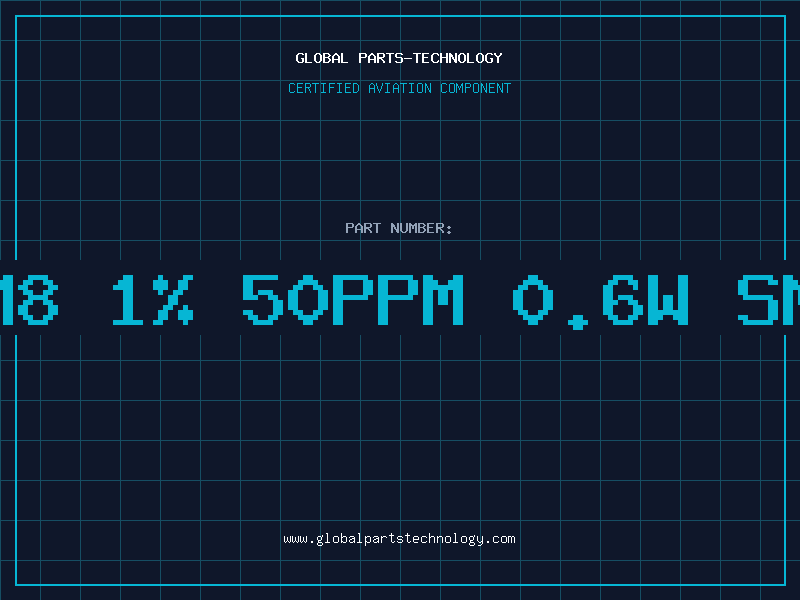 Aviation Part Res 6M8 1% 50ppm 0.6w SMA0207