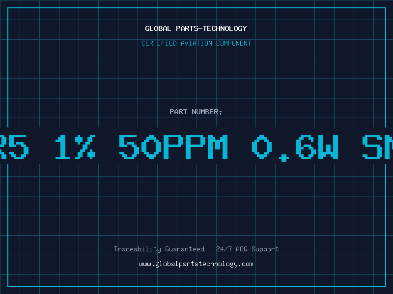 Aviation Part Res 7R5 1% 50ppm 0.6w SMA0207