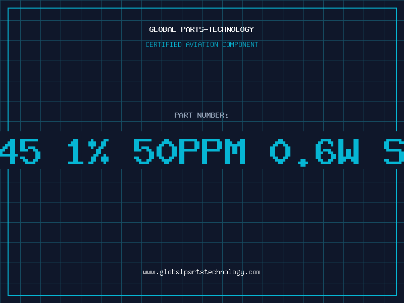 Aviation Part Res 8R45 1% 50ppm 0.6w SMA0207