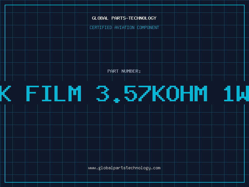 Aviation Part Res Thick Film 3.57KOhm 1W 1% 2010