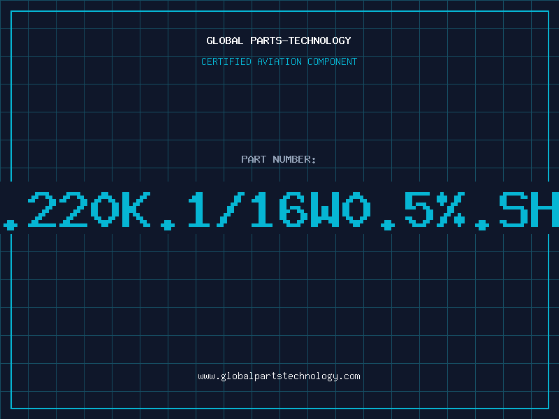 Aviation Part Res-B.220K.1/16W0.5%.SHD0603