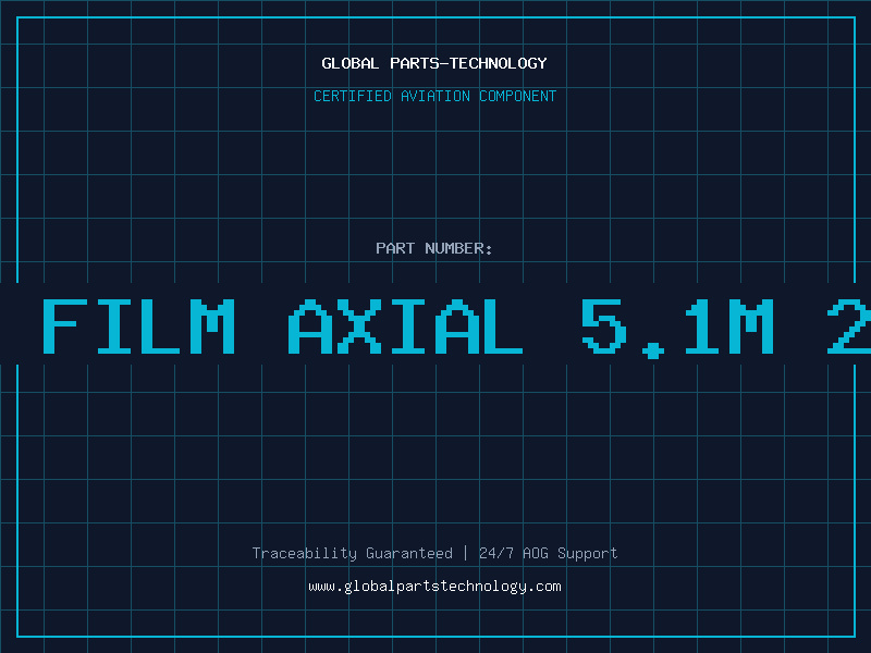 Aviation Part Res. Film Axial 5.1M 2% 1W