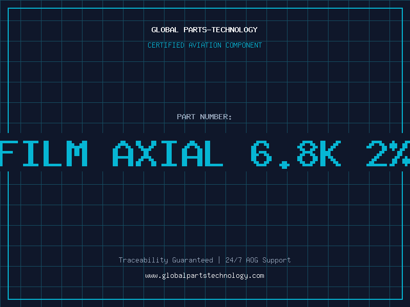 Aviation Part Res. Film Axial 6.8K 2% 1/4W