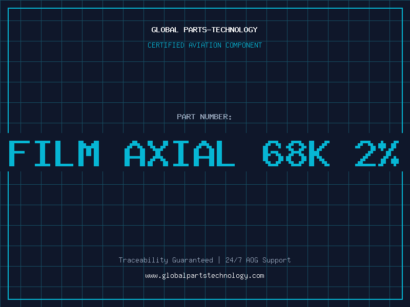 Aviation Part Res. Film Axial 68K 2% 1/4W