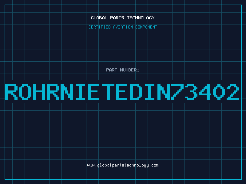 Aviation Part RohrnieteDIN73402