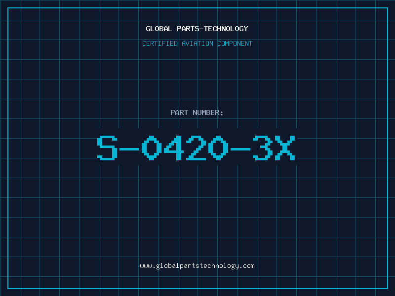 Aviation Part S-0420-3X