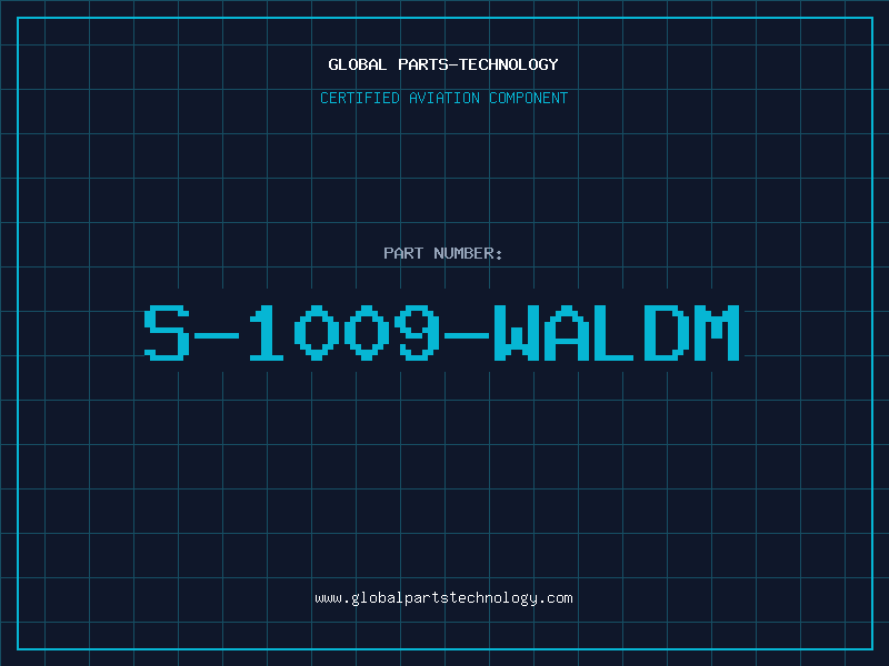 Aviation Part S-1009-WALDM