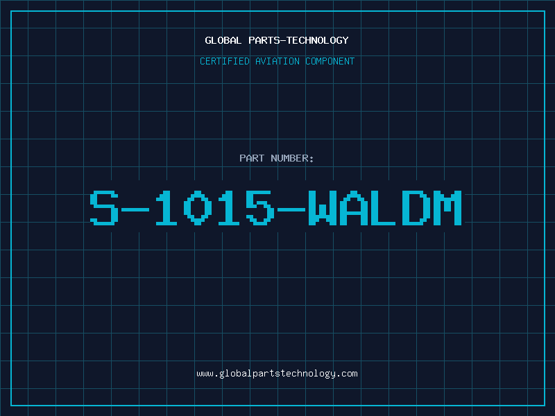 Aviation Part S-1015-WALDM