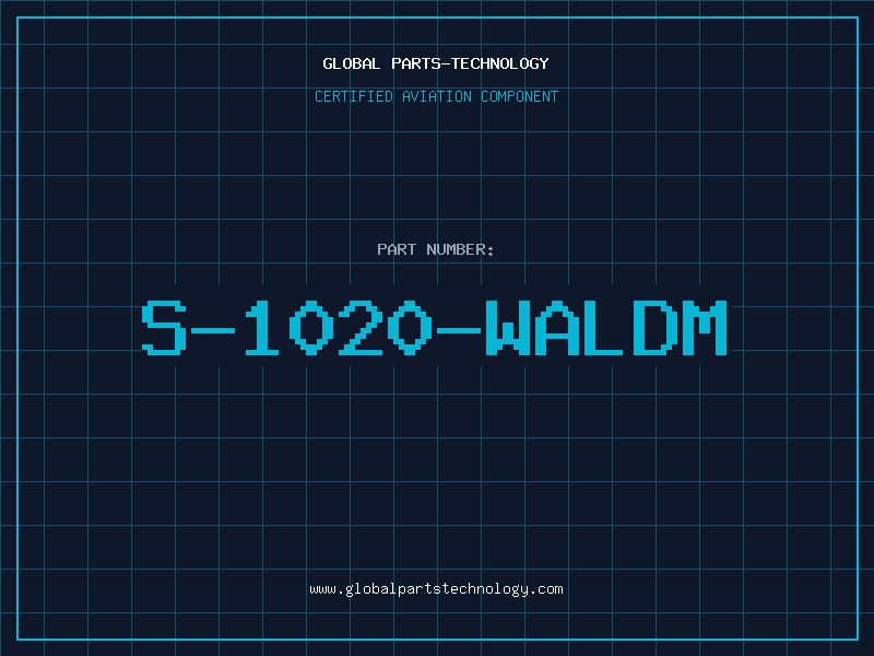 Aviation Part S-1020-WALDM