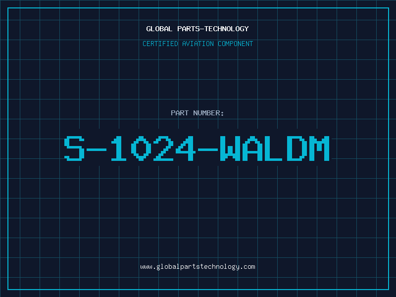 Aviation Part S-1024-WALDM