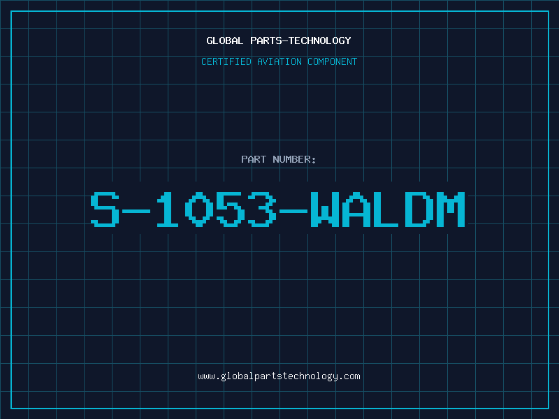 Aviation Part S-1053-WALDM
