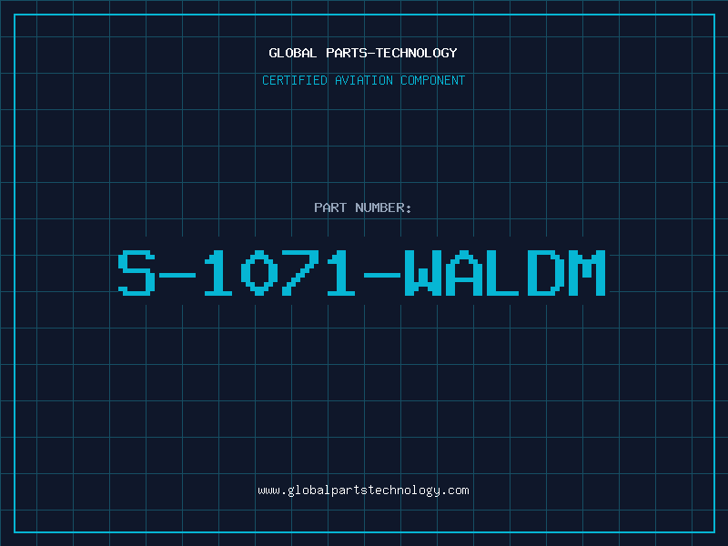 Aviation Part S-1071-WALDM