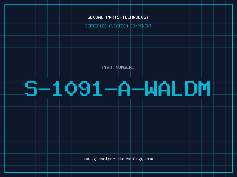 Aviation Part S-1091-A-WALDM