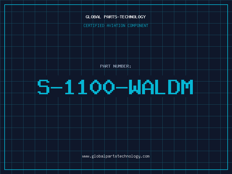 Aviation Part S-1100-WALDM