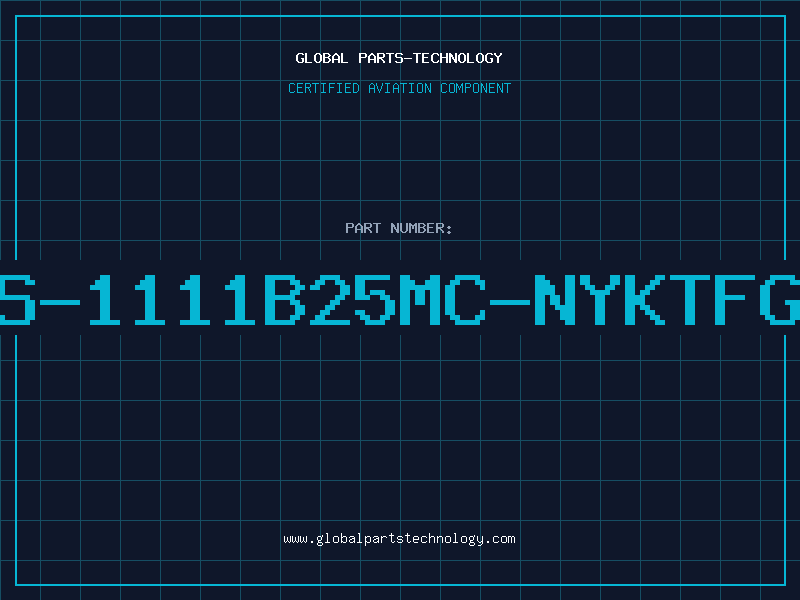 Aviation Part S-1111B25MC-NYKTFG