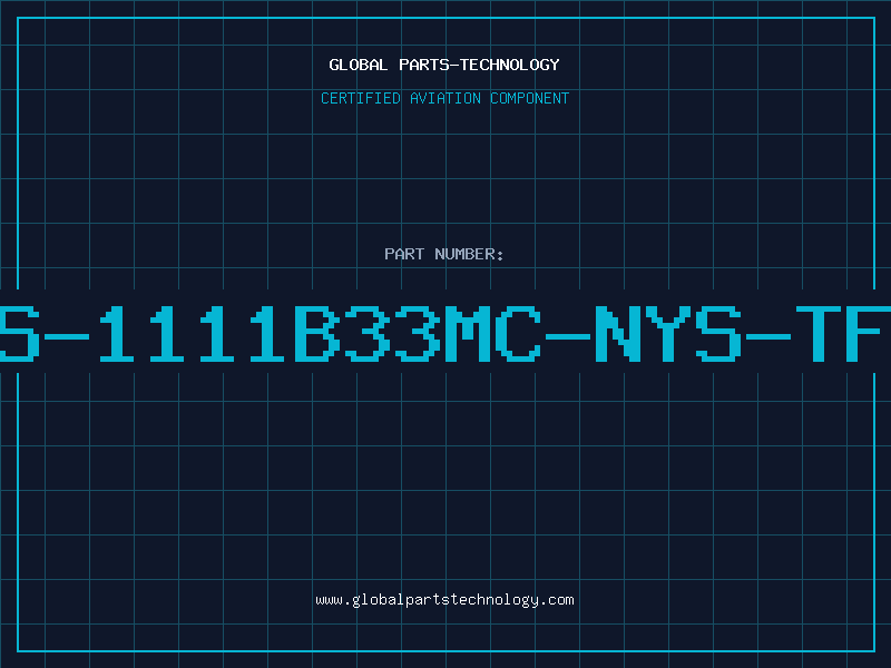 Aviation Part S-1111B33MC-NYS-TF