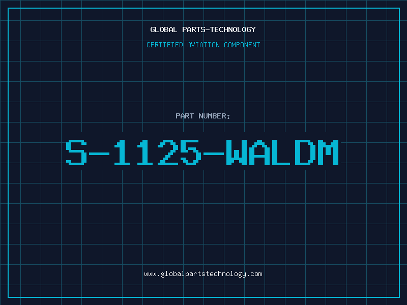 Aviation Part S-1125-WALDM