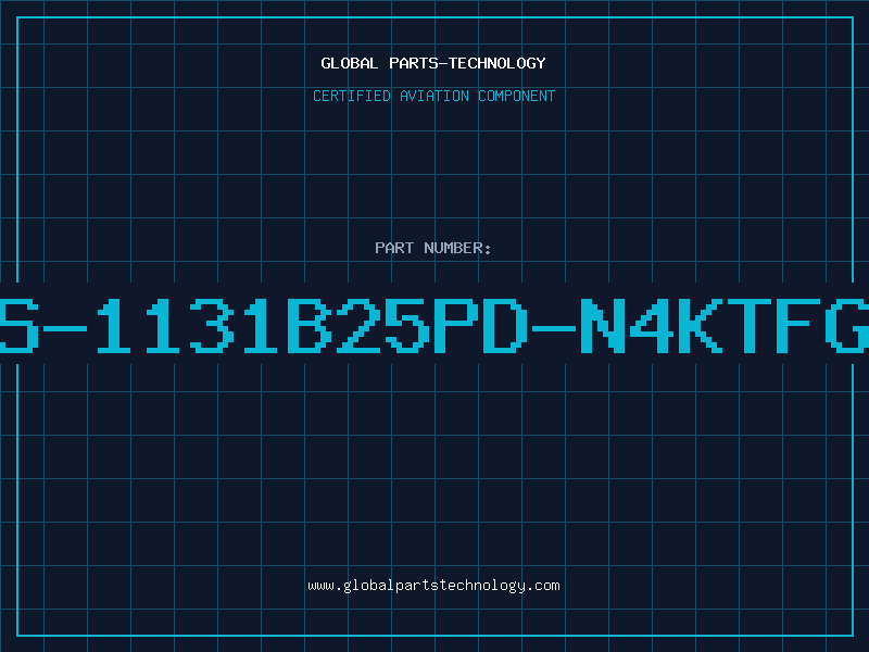 Aviation Part S-1131B25PD-N4KTFG