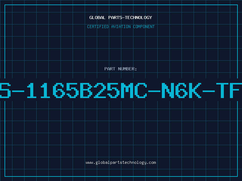 Aviation Part S-1165B25MC-N6K-TF