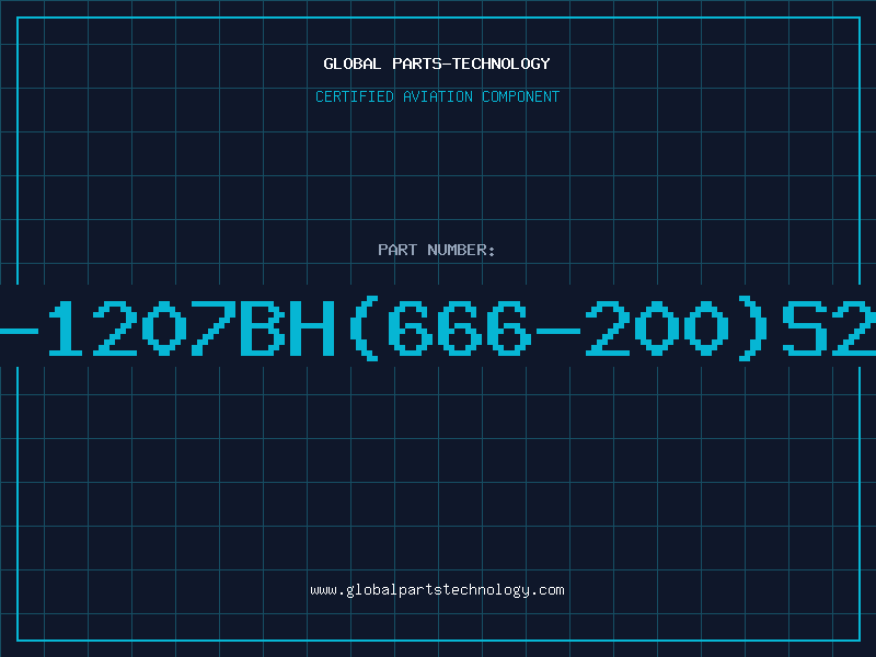 Aviation Part S-1207BH666-200S20