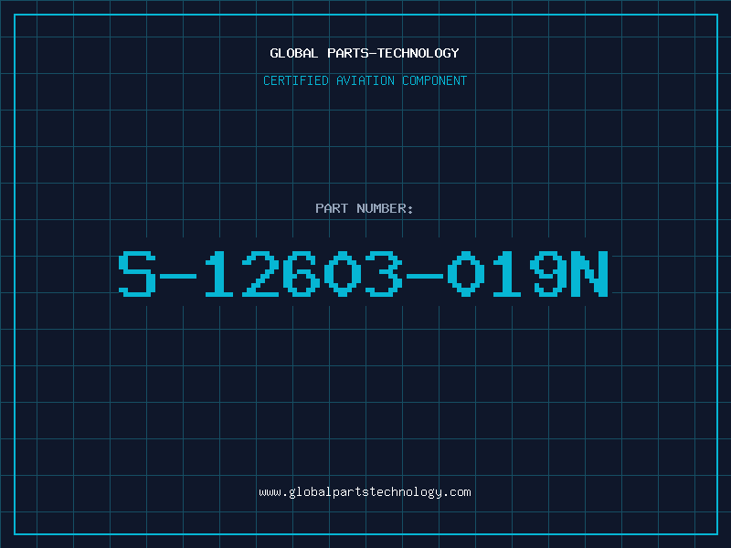Aviation Part S-12603-019N