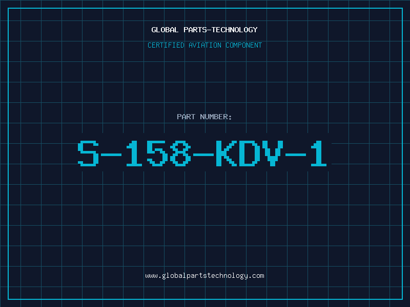 Aviation Part S-158-KDV-1