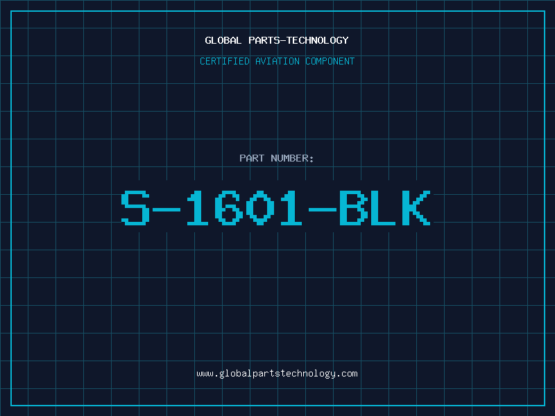 Aviation Part S-1601-BLK