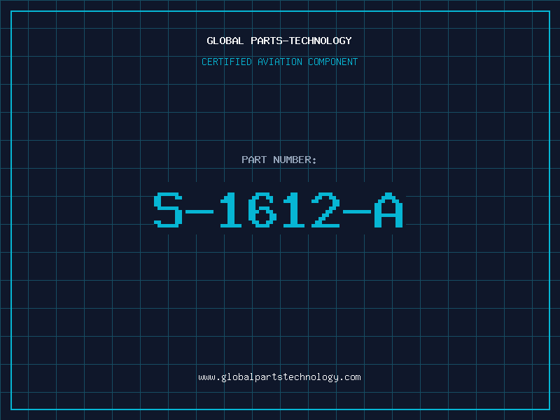 Aviation Part S-1612-A