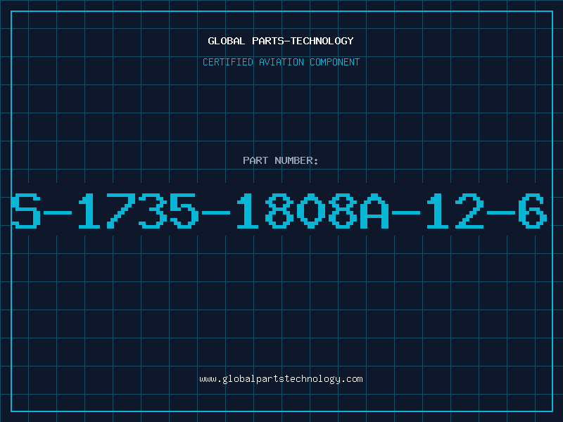 Aviation Part S-1735-1808A-12-6