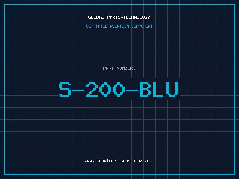 Aviation Part S-200-BLU