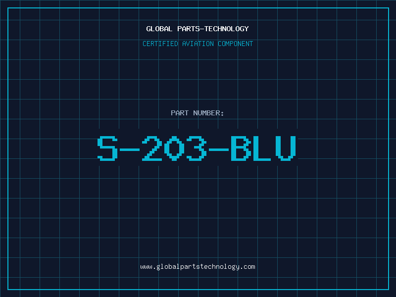 Aviation Part S-203-BLU