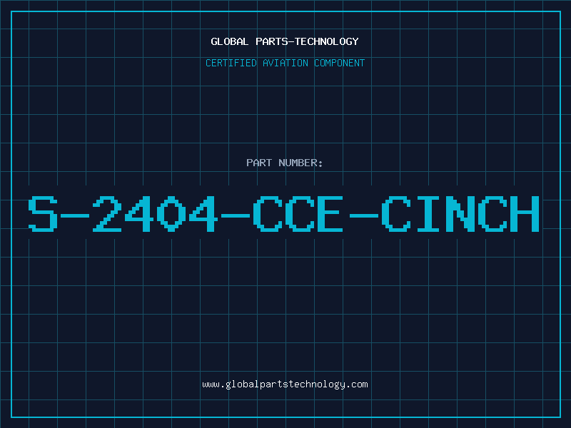 Aviation Part S-2404-CCE-CINCH