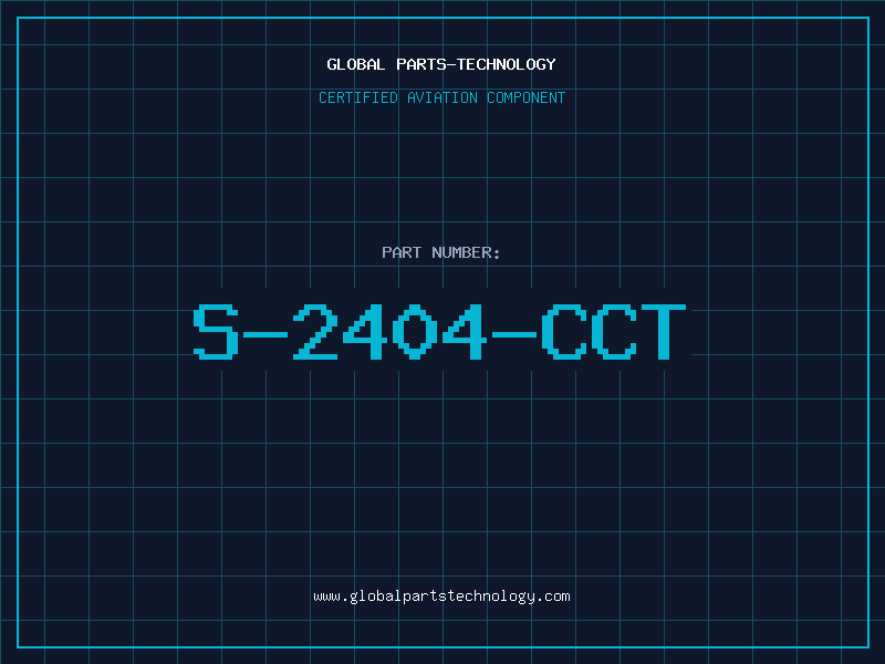 Aviation Part S-2404-CCT