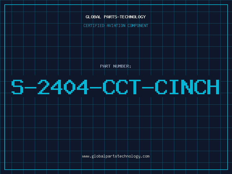 Aviation Part S-2404-CCT-CINCH