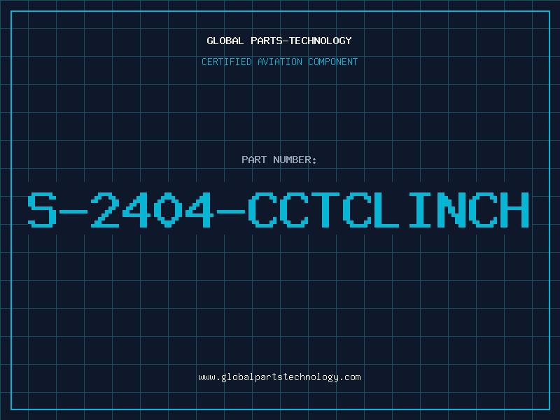 Aviation Part S-2404-CCTClinch