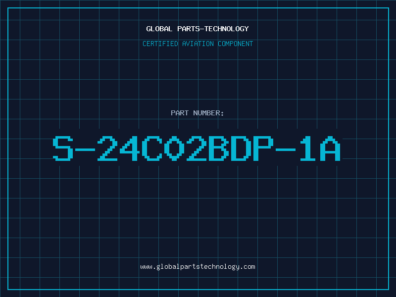 Aviation Part S-24C02BDP-1A