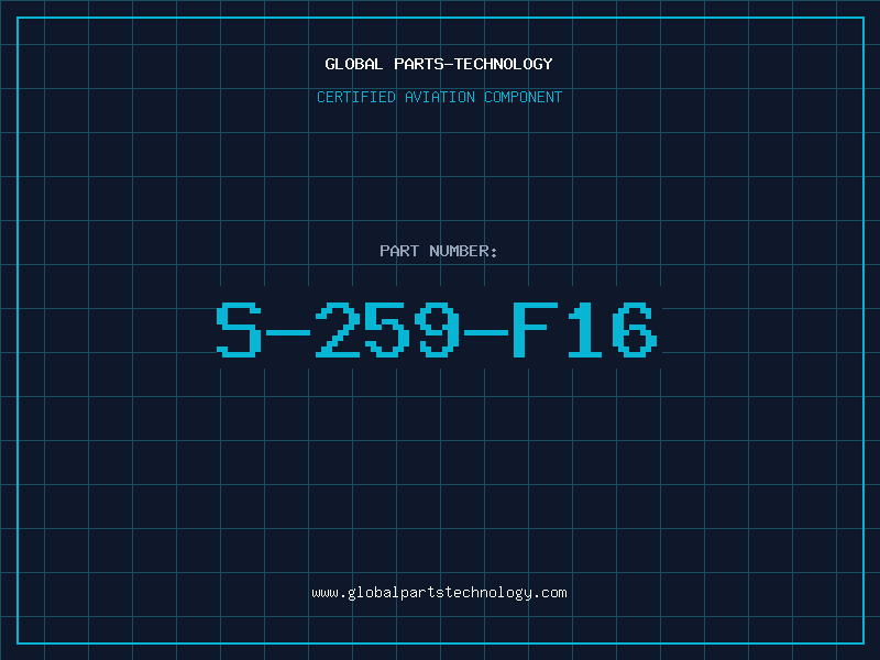 Aviation Part S-259-F16