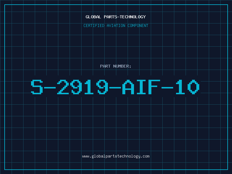 Aviation Part S-2919-AIF-10