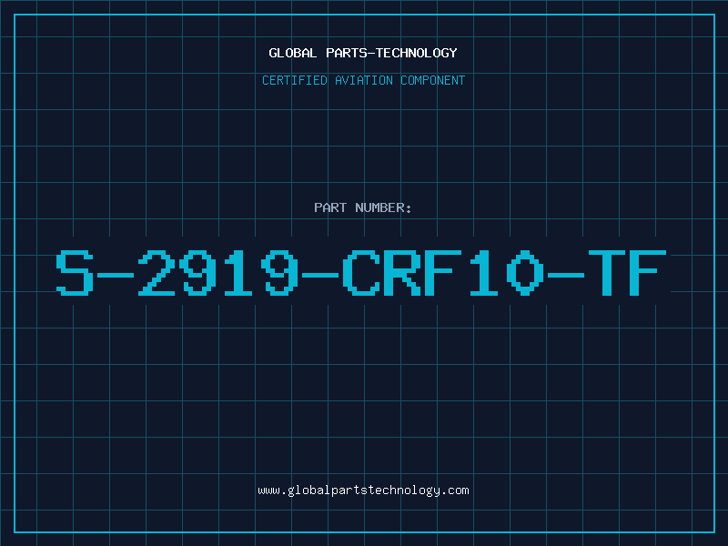 Aviation Part S-2919-CRF10-TF